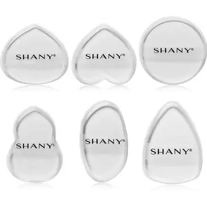 SHANY Transparent Silicon Gel Makeup Foundation Blender Sponge Clear Puff