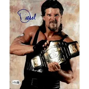 AJ Styles WWE Unsigned 2026 Royal Rumble Final Match Celebration Spotlight Photograph