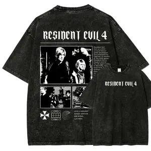 Resident Evil Unisex Fit Washed T-Shirt52