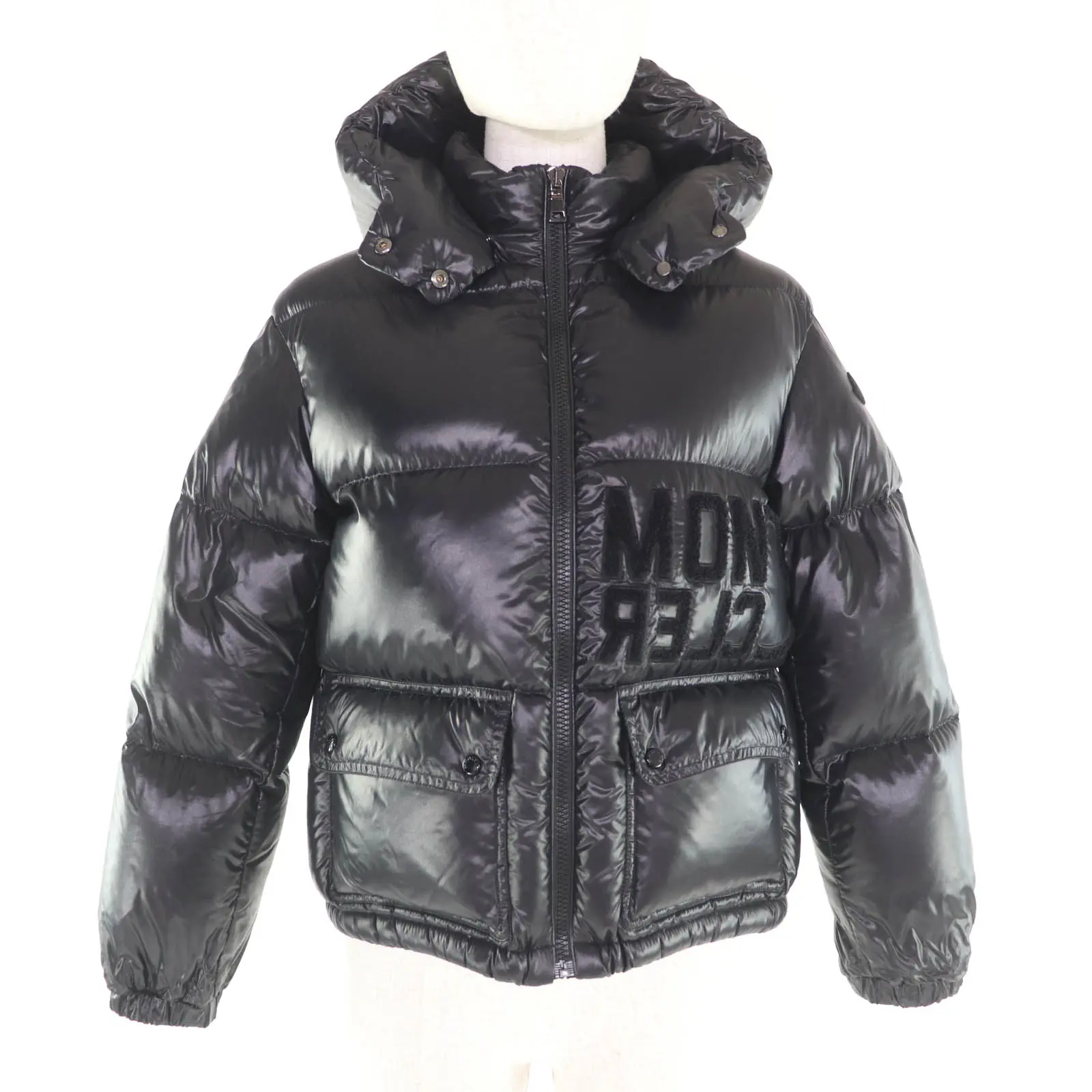 Pre-owned MONCLER Nylon Small Leather Goods ABBAYE Down Jacket