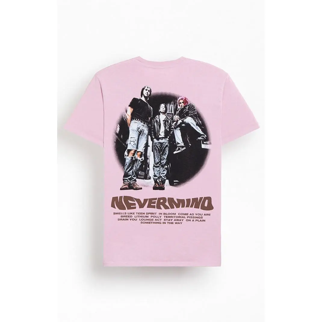 PacSun Men's Nirvana Nevermind T-Shirt - Multicolor