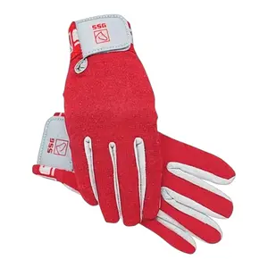 Padded Aquasuede Polo Multisport Riding Gloves