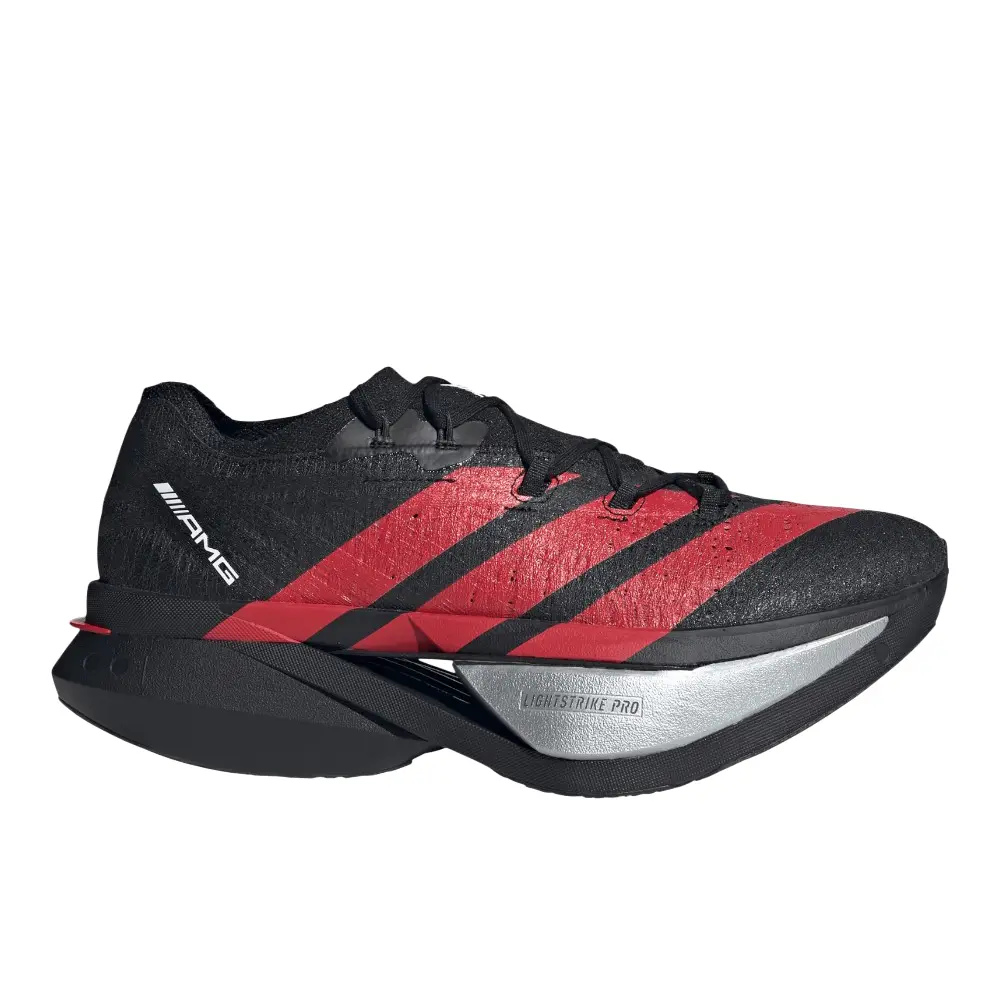 adidas Mens Adizero Prime X3 Strung Amg Running Sneakers Shoes - Black