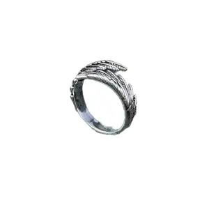 Angel Wings Adjustable Ring (Fits Sizes 5-11 US)  Fashionable Versatile Gift Option Elegant Design