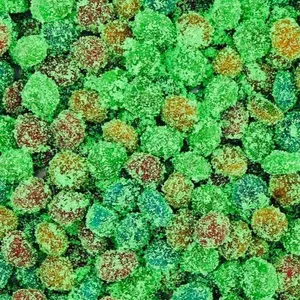 Green Apple gushies  Candies snack  - Sweet and Tangy Bonbon Candy