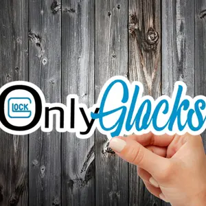 ONLY GLOCKS sticker
