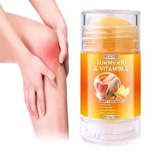 Joint Soothing Tool! ROZINO Turmeric Vitamin C Care Stick 40g, Chamomile+Dual Ingredient, Repairing Joint Discomfort
