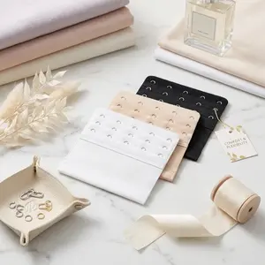 Women's Bra Extenders 5 Hooks - Soft Bra Band Extension Hook for Plus Size Comfortable Adjustable Strap Back Closure Lingerie Accessory Perfect for Daily Wear Underwire Support