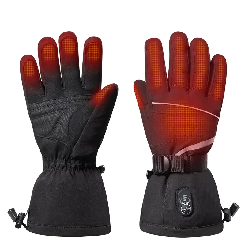 SAVIOR HEAT Heated Gloves Rechargeable Battery Winter Warm Skiing Gloves Outdoor Sports Winter Glove Men Women Thermal Skiing Liner Raynaud' heated  gloves gloves  men skiing  gloves