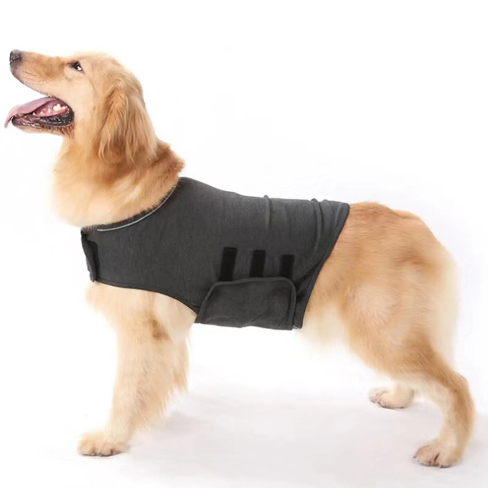 Dog Anxiety Vest, Pet Anxiety Relief Vest with Reflective Strip, Warm Dog Anxiety Vest, Winter Dog Clothes, Pets Costume, Cat Clothing