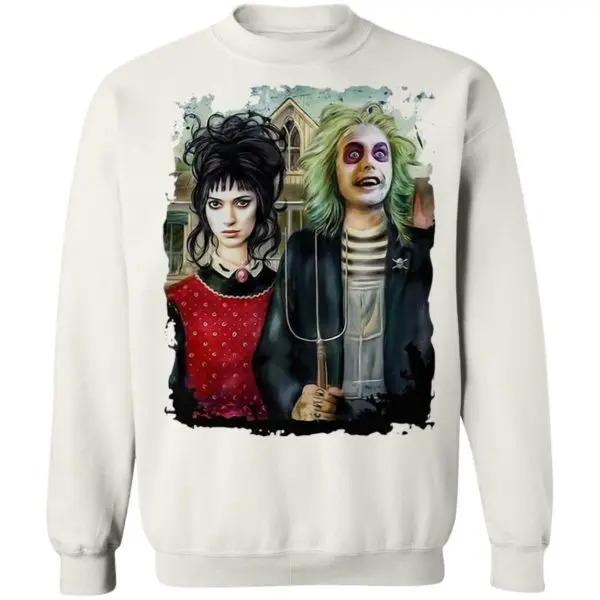 American Beetlejuice Gothic Halloween SweatShirt ,Gif for Men Women