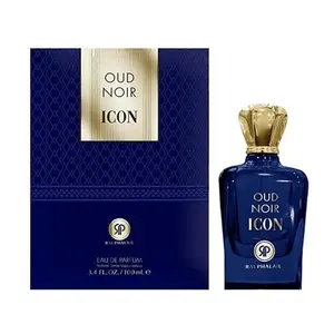 Oud Noir Icon Eau De Parfum 3.4 oz - Premium Fragrance in Elegant Blue Bottle