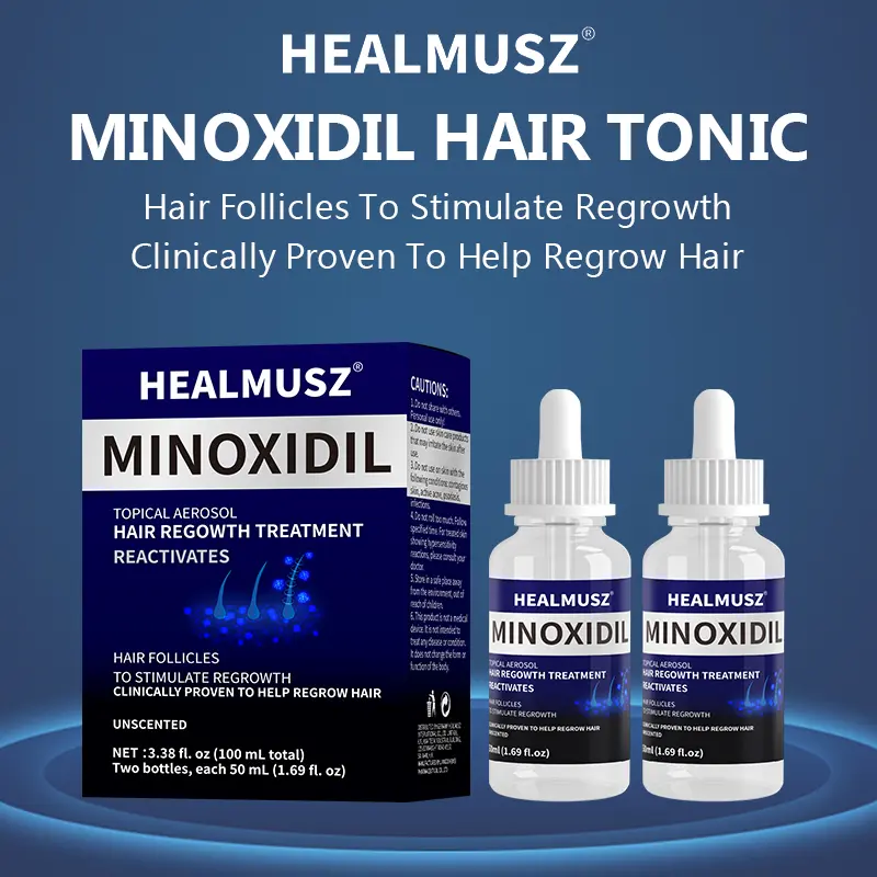 Minoxidil | Extra Strength Hair Loss Regrowth Treatment for Hair Growth, 5% Topical Solution for Hair Growth | Hair Density Serum with Nanoxidil  Gentle Nourishing Haircare Organic Repairing pack promotes healthy