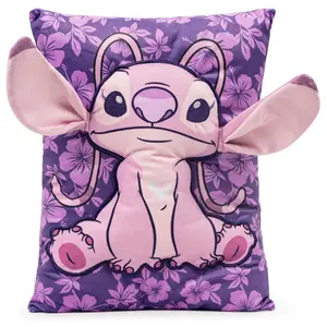 Jay Franco Disney Lilo and Stitch Angel 3D Snuggle Pillow