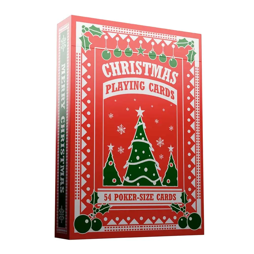 TALKING POINT CARDS Christmas Playing Cards with Unique Designs and Celebratory Theme