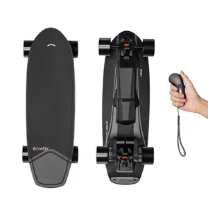 Exway Wave 180Wh Electric Skateboards with Remote, Top Speed of 23 Mph, Quick-Swap Battery, 440 LBS Max Load, IP55 Waterproof, Mini Cruiser for Adults & Teens
