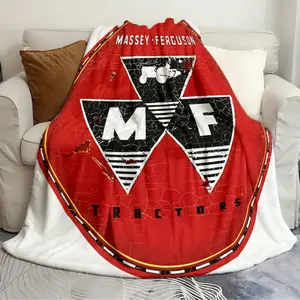 Soft and Stylish Blanket Massey Ferguson Abstract blanket Soft and cozy flannel blanket for home and travel bedding birthday gift Heartwarming Blanket Gift