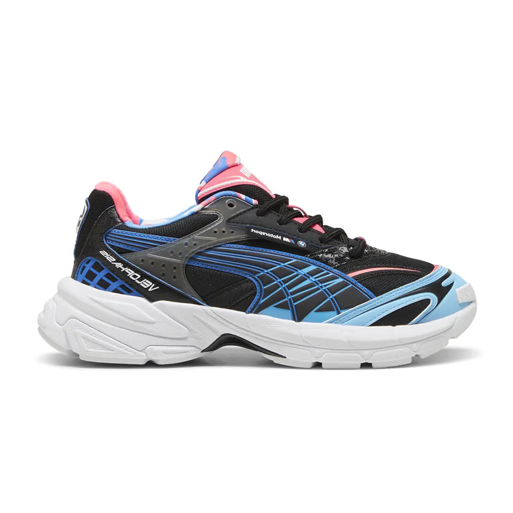 PUMA Mens Bmw M Motorsport Velophasis Neon Sneakers Shoes Casual - Black