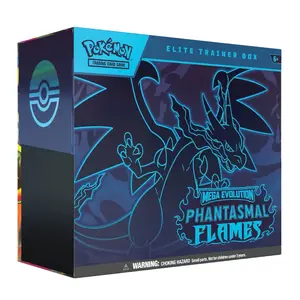 Phantasmal Flames Elite Trainer Box Pokémon Trading Card Game