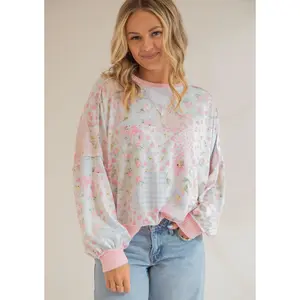 Pretty in Pink Patchwork Long Sleeve (RESTOCK)