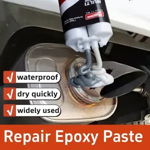 Doeyvose Car Epoxy Adhesive Paste, Thread Sealant, Body Repair Compound, for Cracked Plastic Metal Parts, 82g, 2.89oz