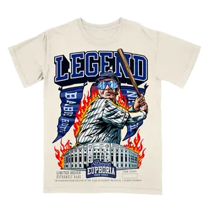 Babe Ruth Planet Euphoria Shirt Vintage 90s Legend Baseball Graphic Tee for Men Women Fans Y2k Streetwear - KitchenEra, Bohemian, Shortsleeve