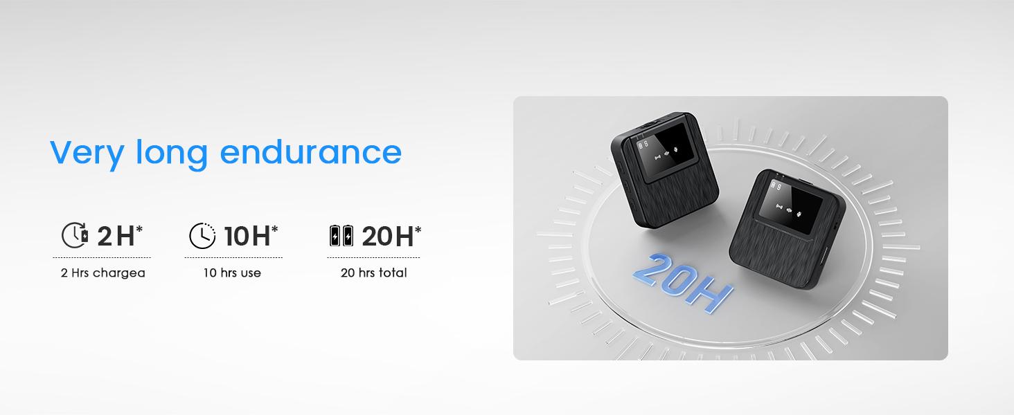 Wireless Lavalier Mic for iPhone Android & Camera, 3-in-1 Universal Wireless Microphone with Clear Audio & Noise Cancelling, Plug & Play Wireless Mic for YouTube TikTok