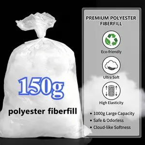 High-Quality Soft Plush Filling Material, Ideal for Handmade Crafts & Home Decor, 150-950g, Comfortable Touch, Perfect for Stuffed Toys & Pillows