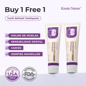 【Buy 1 Get 1 Free】Kreain Nature  Oral Care Toothpaste, fresh breath, prevent tooth loss, natural ingredients, gentle care