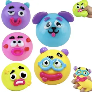 2026 New Smushers Squishy Dog Face Swap – Slow Rise Soft Moldable Sensory Fidget Toy with Loads of Expressions | Anxiety & Stress Relief for Adults | Calming Sensory Squish