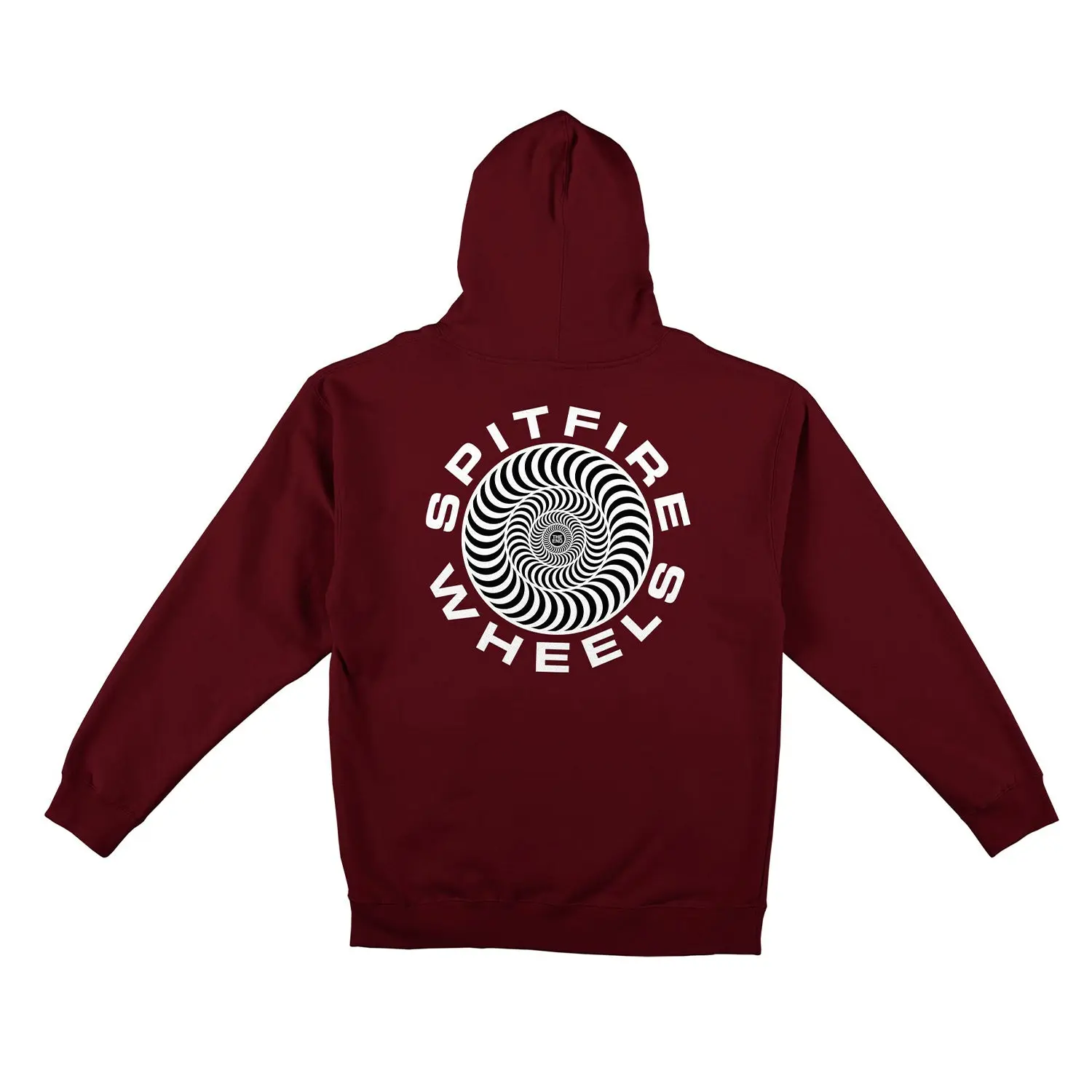 Spitfire Wheels Hoody Classic 87 Swirl Fill Pullover Maroon/White/Black