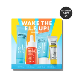 Wake the e.l.f. Up Skincare Kit