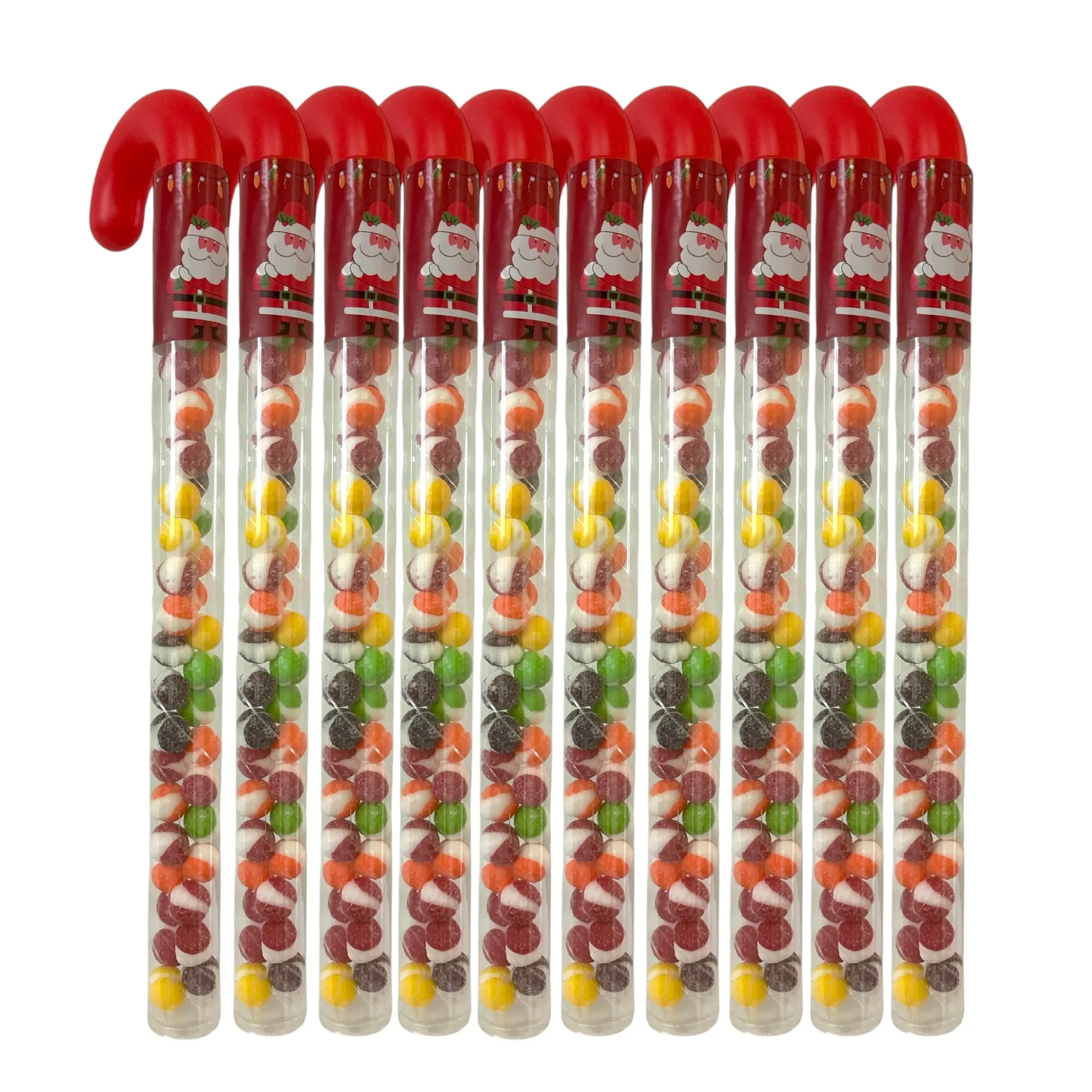 G-Box Candy Cane Freeze Dried Sour Frettles Flavor - 10 Freeze Dried Candy Canes