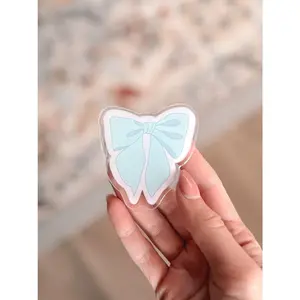 Coquette Bow Kindle Grip, Phone Grip, Kindle Accessory, Phone Accessory