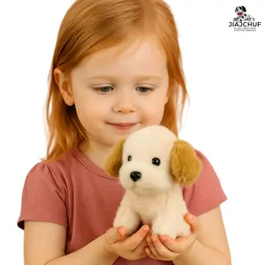 JIAJCHUF, Pocket Mini Soft Stuffed Plush Dog Toy, Palm Pals Soft Pet Companion, Ideal Gift for Kids, Perfect for Playtime & Cuddles, Soft Stuffed Animals, Adorable Design