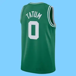 Jayson Men's Sleeveless stitched Basketball Jersey green 2025