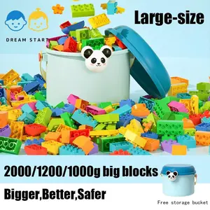 298/168/138/80/40 PCS Large Building Blocks Set STEM Educational Constructor Set - Creative & Fun Construction Toys; creati v e to ys