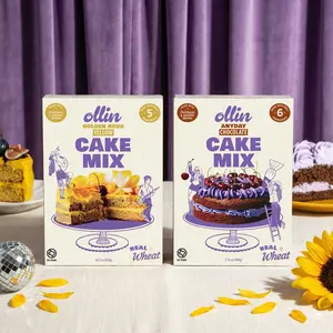 The Try-Both Duo (2pk) | "Golden Hour" & "Anyday" Ancient Grains Cake Mix | Michelin-Approved Flour | Cowboy Cake Mix | Made in Texas