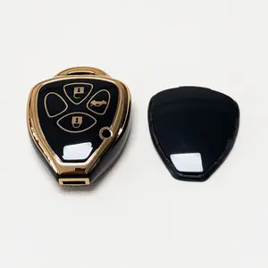 for Toyota Car Key Protection Case Car Key Accessory Soft Durable Tpu Material 360 Degree Protection Car Key Protector for Toyota 2007-2011 Camry, 2008-2013 Avalon Corolla, 2009-2016 Venza