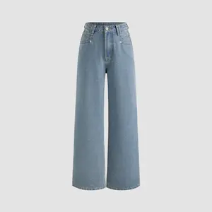 Cider Denim Mid Rise Baggy Jeans