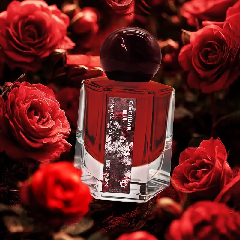 Dekai Mo Tu Cloud Perfume 50ML, Scented Fragrance for Women & Men, Long-Lasting Scent, Floral Woody Fragrance, Ideal Gift for All Occasions, Elegant Packaging Design