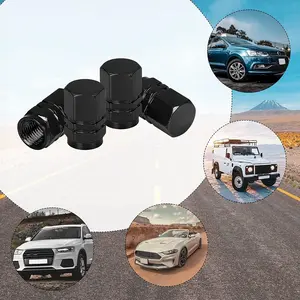 4 Pack Tire Stem Valve Caps, Car Wheel Valve Caps, Dustproof, Leakproof Air Protection.