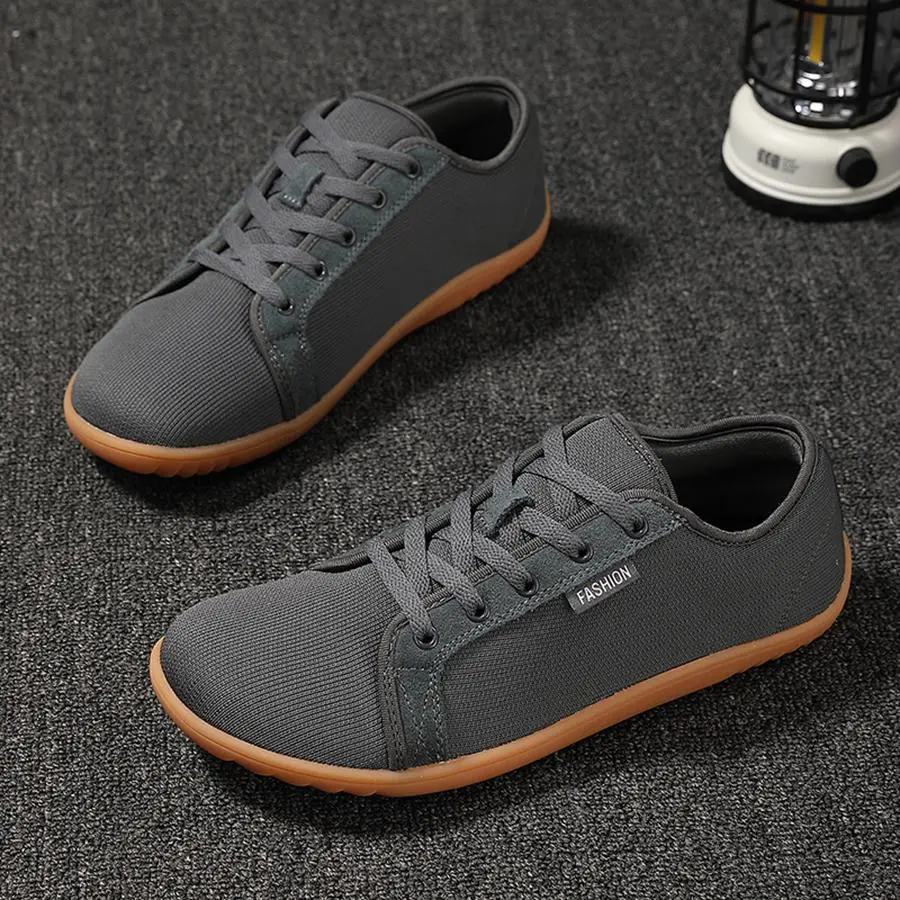 DIOLV Fashion Sneaker  Men's Barefoot Minimalist Shoes | Wide Width Zero Drop Trainer Closed Training Sports Shoes Athletic