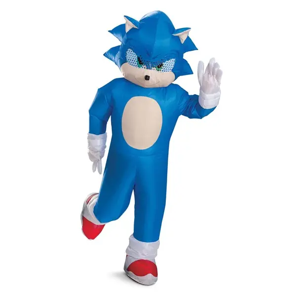 Inflatable Sonic the Hedgehog Adult Costume