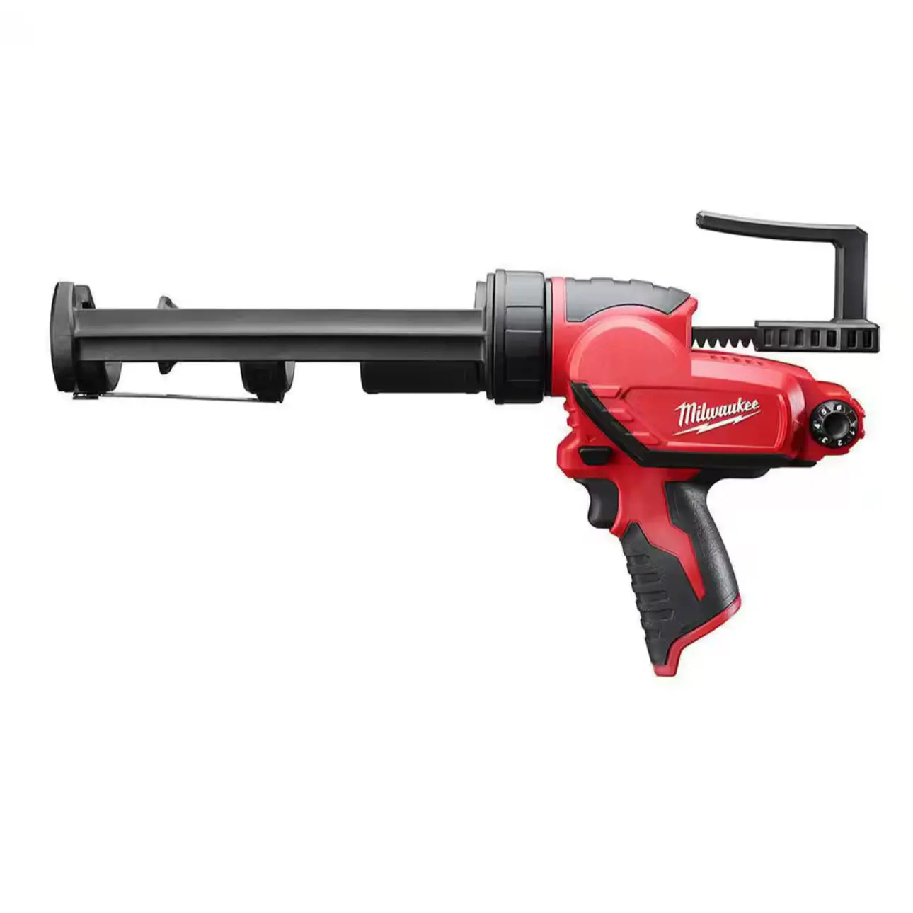 Milwaukee M12 Heavy-Duty Cordless Adhesive and Caulk Gun for Sealants, 10 oz Power Tool (2441-20) – Compatible with M12 Batteries, Up to 150 Tubes Capacity