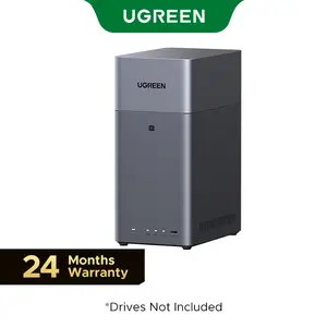 UGREEN NAS DH2300 2-Bay Desktop NASync, Support Capacity 64TB (Diskless), Remote Access, AI Photo Album, Beginner Friendly System, 4GB RAM on Board,1GbE, 4K HDMI, Network Attached Storage(Diskless),tiktokshopmemorialday summerwins