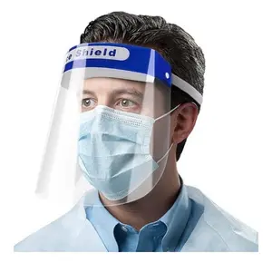 10pcs Face Shield Clear Protective Disposable Shield for Safety and Hygiene