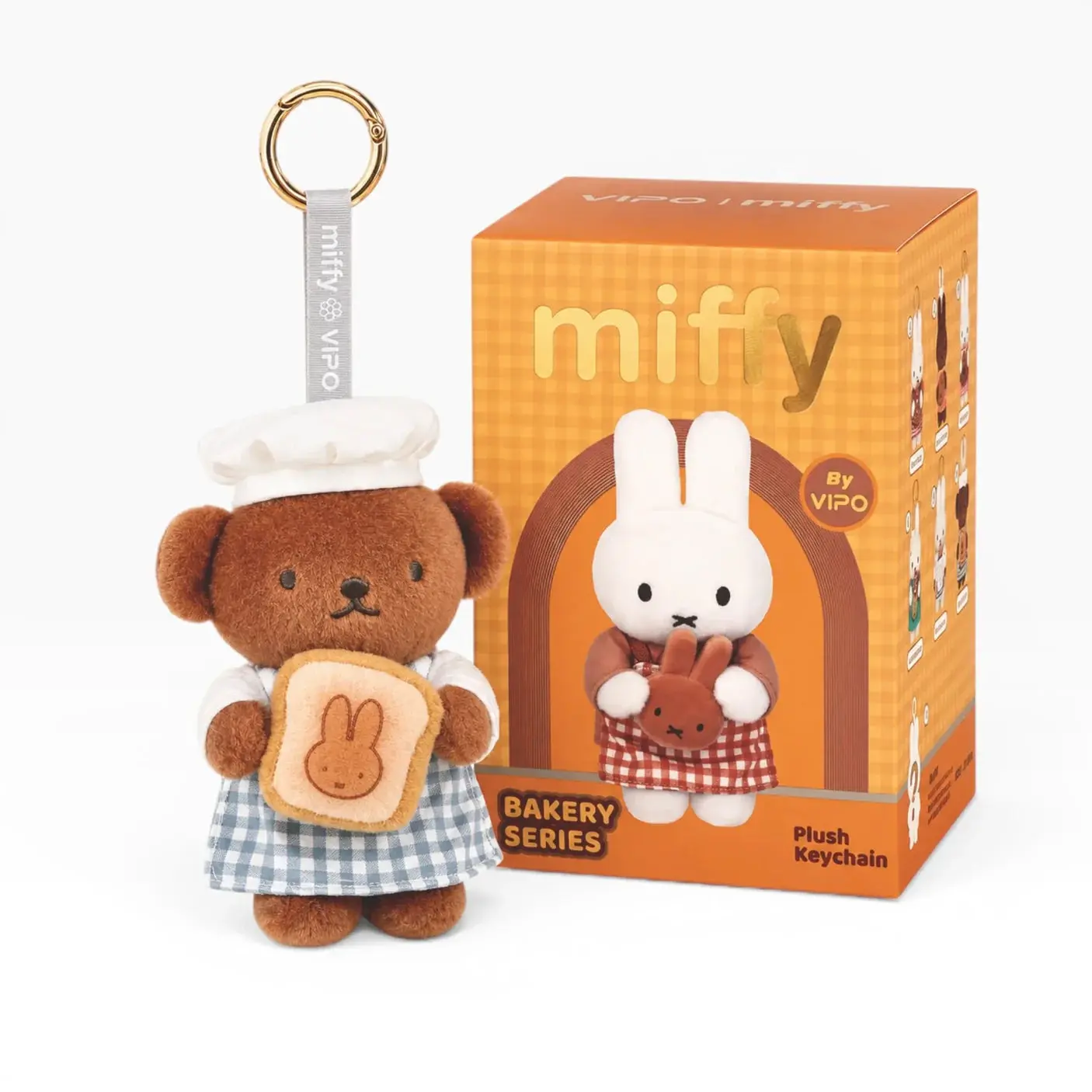 Miffy Bakery Series Plush Keychain Blind Box