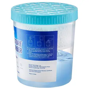 Vevor Moisture Absorber 2.08 lbs, TikTokShopBlackFriday,Hi-Capacity Bucket-for Fresher, Cleaner Air in Large Spaces-2 Pack,16.2 oz with Visible Effect Fragrance Free