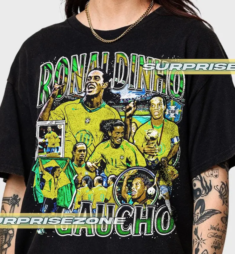 Ronaldinho Gaucho Unisex Softstyle T-Shirt FDL030